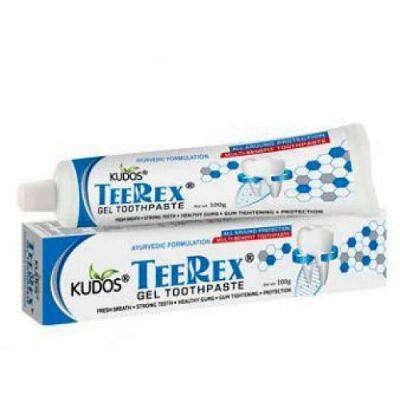 Лот: 12885517. Фото: 1. Зубной гель TeeRex (крепкие зубы... Уход за полостью рта
