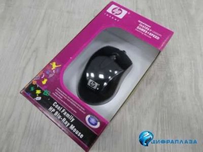 Лот: 13592614. Фото: 1. Оптическая мышь HP (050) в блистере... Клавиатуры и мыши