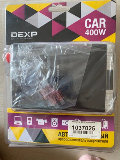 Лот: 19087497. Фото: 1. Инвертор автомобильный DEXP CAR... Компрессоры автомобильные, шинные насосы