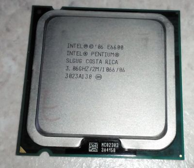 Лот: 8953055. Фото: 1. Процессор Intel Pentium E6600... Процессоры