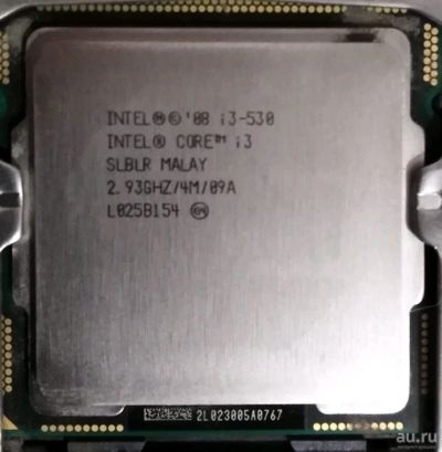 Лот: 13393998. Фото: 1. Процессор i3-530 2.93GHZ. Процессоры