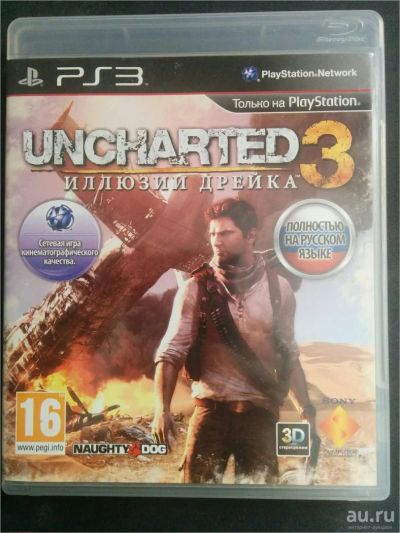 Лот: 11310909. Фото: 1. Uncharted 3 PS3 Playstation3. Игры для консолей