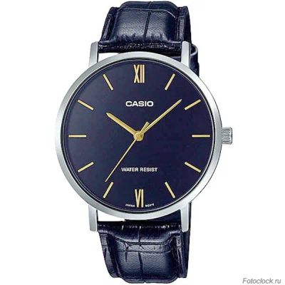 Лот: 21236482. Фото: 1. Casio MTP-VT01L-1B. Оригинальные наручные часы