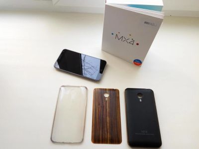 Лот: 6800076. Фото: 1. meizu MX4 серый 32rus i-прошивка... Смартфоны