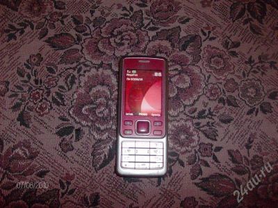 Лот: 279448. Фото: 1. 6300 nokia (красный) только продажа... Кнопочные мобильные телефоны