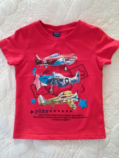 Лот: 6421321. Фото: 1. Футболка Lanson (красная) на рост... Футболки, поло, топы, лонгсливы