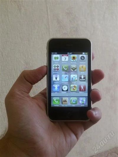 Лот: 1178410. Фото: 1. IPHONE 3GS китай 2 SIM, FM, MP3... Кнопочные мобильные телефоны
