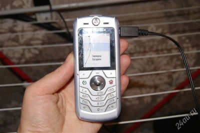 Лот: 1868316. Фото: 1. Motorola L6 c 1рубля. Кнопочные мобильные телефоны