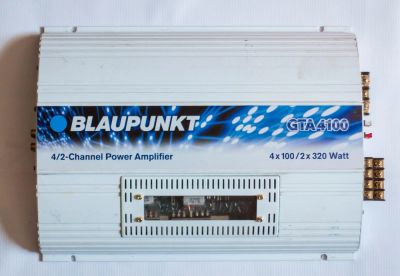 Лот: 9864449. Фото: 1. Усилитель Blaupunkt GTA4100. Усилители
