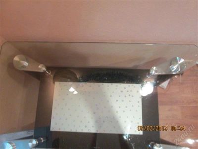 Лот: 2398131. Фото: 1. срочно продам !!!стеклянный стол... Столы, стулья, обеденные группы
