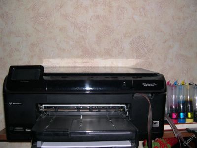 Лот: 3277792. Фото: 1. HP Photosmart Plus B209a-m +СНПЧ. МФУ и копировальные аппараты