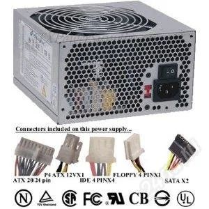 Лот: 1078909. Фото: 1. Блок питания 350W. Корпуса, блоки питания
