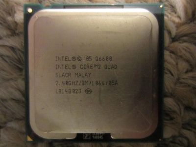 Лот: 3427193. Фото: 1. Процессор INTEL Core Quad Q6600... Процессоры