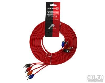 Лот: 15958545. Фото: 1. URAL 4RCA -MV5M межблочный (сигнальный... Аксессуары для автозвука