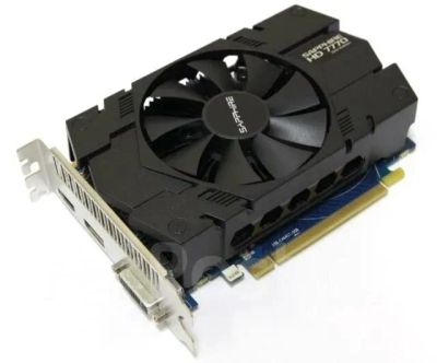 Лот: 22169523. Фото: 1. Видеокарта hd 7770 неисправно. Видеокарты