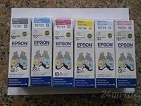 Лот: 5564266. Фото: 1. Epson L800 / L1800 оригинал комплект... Картриджи, расходные материалы
