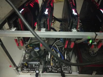 Лот: 18667540. Фото: 1. Ферма на Asus GeForce GTX 1060... Майнинг фермы, товары для майнинга