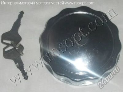 Лот: 5683074. Фото: 1. Крышка бензобака хромированная... Запчасти