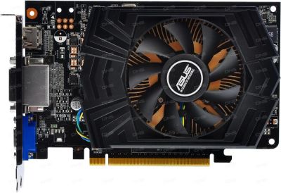 Лот: 8075400. Фото: 1. Видеокарта ASUS GeForce GTX 750... Видеокарты