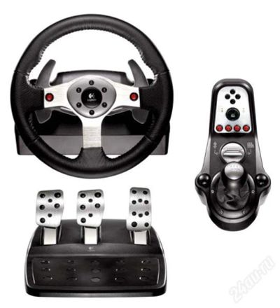 Лот: 869452. Фото: 1. Logitech G25. Рули, джойстики