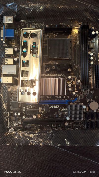 Лот: 24638653. Фото: 1. Материнская плата MSI AM3+ 760G... Материнские платы