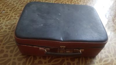 Лот: 16305633. Фото: 1. чемодан небольшой старинный -... Другое (антиквариат)