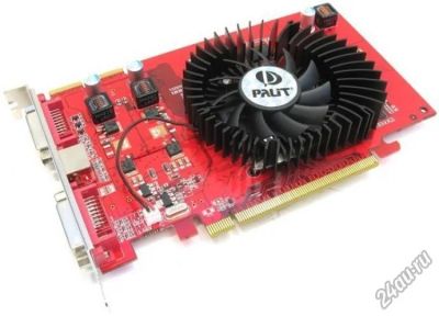 Лот: 4970830. Фото: 1. Palit Radeon HD2600XT 512MB DDR3. Видеокарты