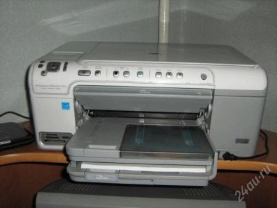 Лот: 2151154. Фото: 1. HP Photosmart C5383 + фотобумага... МФУ и копировальные аппараты