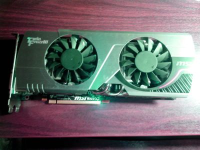 Лот: 5174732. Фото: 1. Видеокарта MSI HaWK R6870 1Gb... Видеокарты