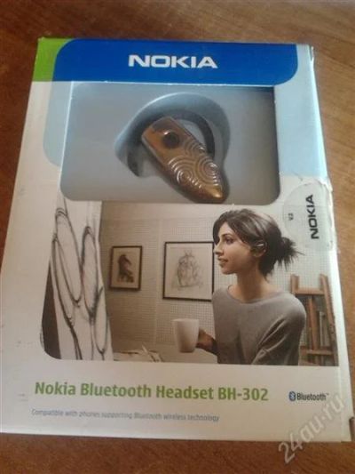 Лот: 1871788. Фото: 1. nokia bluetooth headset bh - 302. Красноярск