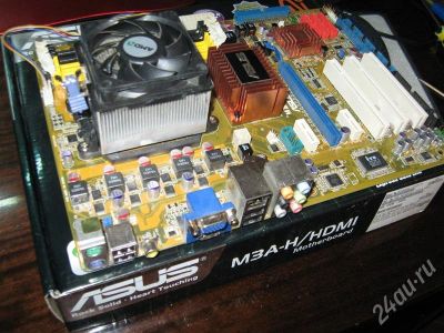 Лот: 736820. Фото: 1. ASUSTeK M3A-H/HDMI + Phenom X3... Компьютеры в сборе