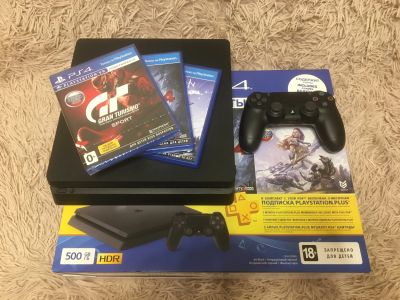 Лот: 15232337. Фото: 1. Игровая приставка PlayStation... Игровые приставки, консоли