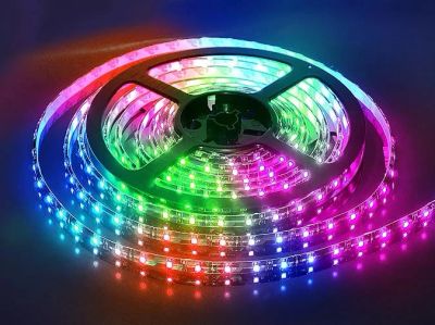 Лот: 3924593. Фото: 1. Светодиодная лента RGB smd 5050... Светодиоды