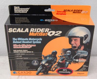 Лот: 5807890. Фото: 1. Cardo Scala Rider Q2 MultiSet... Аксессуары