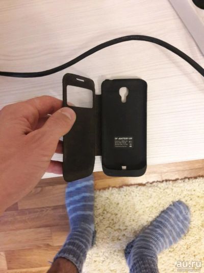 Лот: 10679296. Фото: 1. Чехол батарея на самсунг s4 mini. Чехлы, бамперы