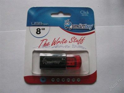Лот: 2231115. Фото: 1. USB Flash-карта Smartbuy 8 Gb. USB-флеш карты