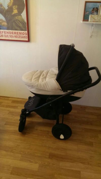 Лот: 5757975. Фото: 1. Коляска TUTIS ZIPPY NEW бело-синяя... Коляски