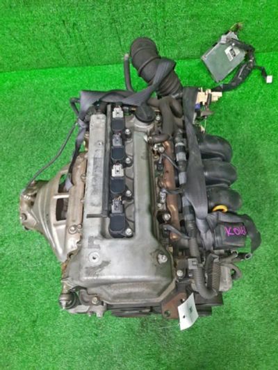 Лот: 16617003. Фото: 1. Двигатель Toyota Wish ZNE10 1ZZ-FE... Двигатель и элементы двигателя