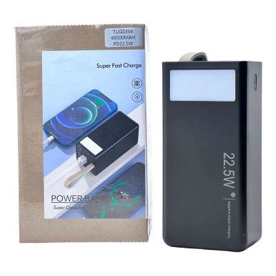 Лот: 22144056. Фото: 1. POWER BANK WUW TUGII-354 40000mAh... Внешние, портативные аккумуляторы для смартфонов (Power bank)