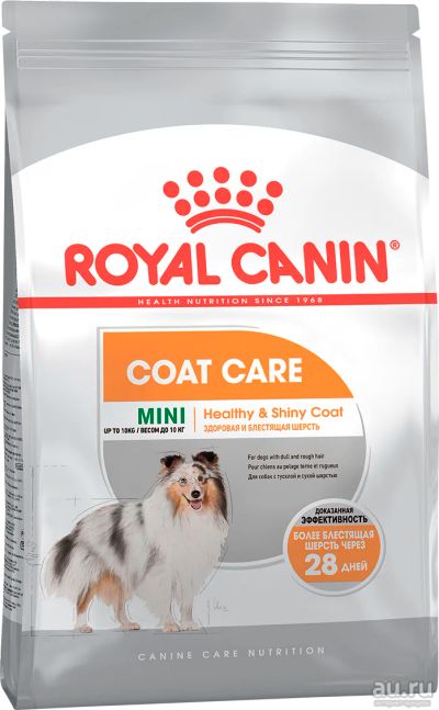 Лот: 13798329. Фото: 1. Royal Canin MINI COAT CARE* Корм... Корма