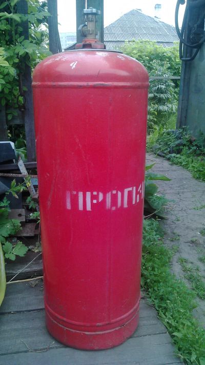 Лот: 11726611. Фото: 1. баллон газовый. Баллоны, газ в баллонах