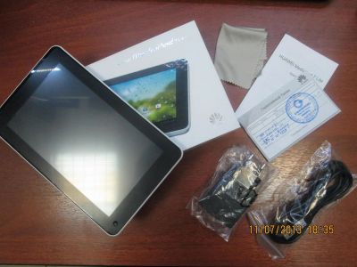 Лот: 3007128. Фото: 1. Huawei MediaPad 7 Lite 3g + Матовая... Планшеты