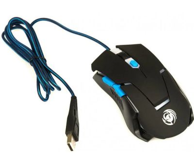 Лот: 11052676. Фото: 1. Мышь Dialog MGK-12U 1.5м USB Black... Клавиатуры и мыши
