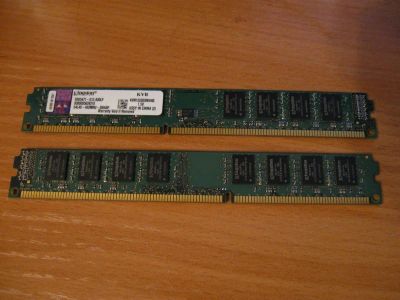 Лот: 5291594. Фото: 1. DDR3 2x4GB Kingston KVR1333D3N9... Оперативная память