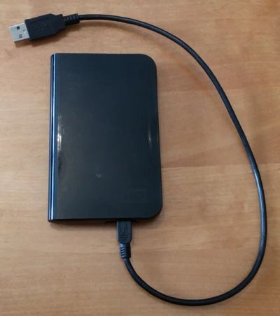 Лот: 5972822. Фото: 1. жесткий диск USB 160 Гб. Внешние жесткие диски