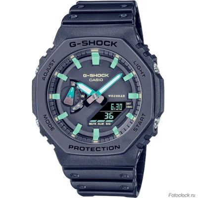 Лот: 21236576. Фото: 1. Casio GA-2100RC-1A. Оригинальные наручные часы
