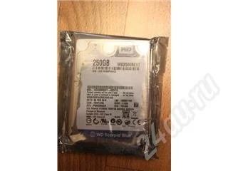 Лот: 459480. Фото: 1. Винчестер SATA 250Gb WD (WD2500BEVT... Жёсткие диски (HDD)