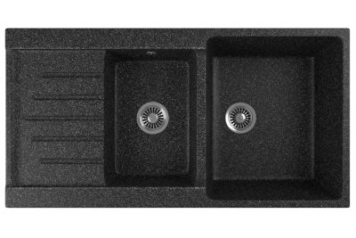 Лот: 23645675. Фото: 1. Мойка врезная с крылом GreenStone... Мойки кухонные