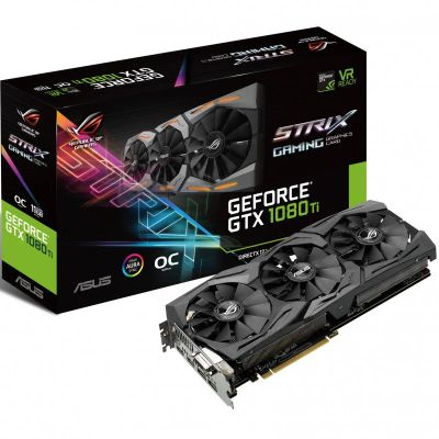 Лот: 11676432. Фото: 1. Самая лучшая карта: ASUS GTX 1080Ti... Видеокарты