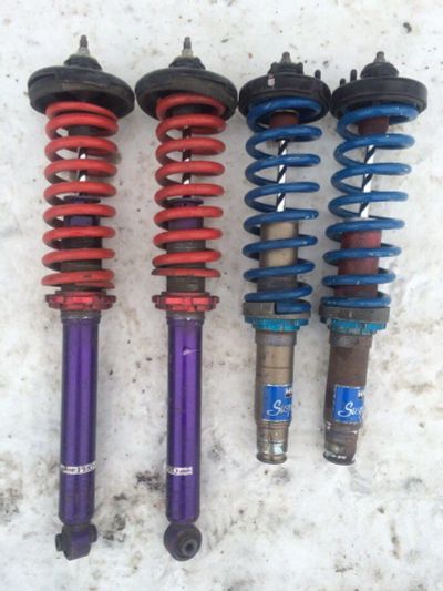 Лот: 9295617. Фото: 1. Стойки hks передние Honda Accord... Ходовая, подвеска, рулевое управление